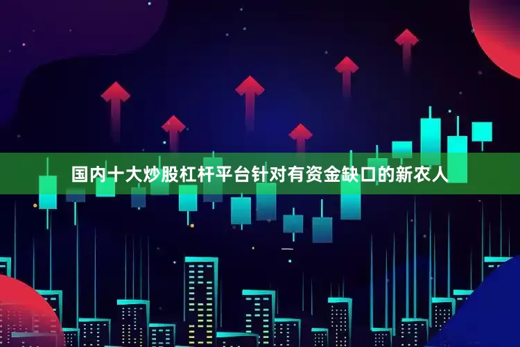 国内十大炒股杠杆平台针对有资金缺口的新农人